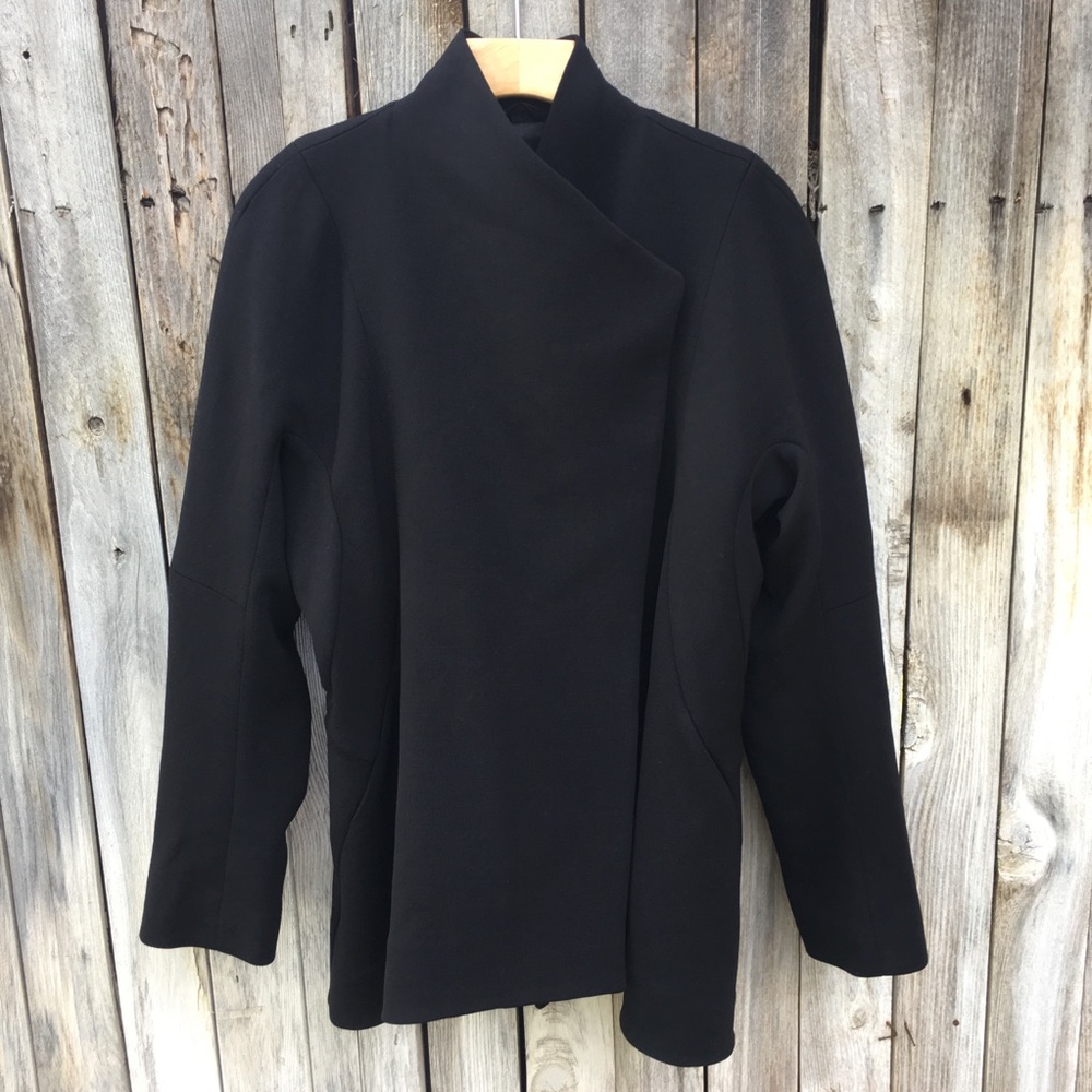 About Design Corp Wool Blazer Jacket Black L